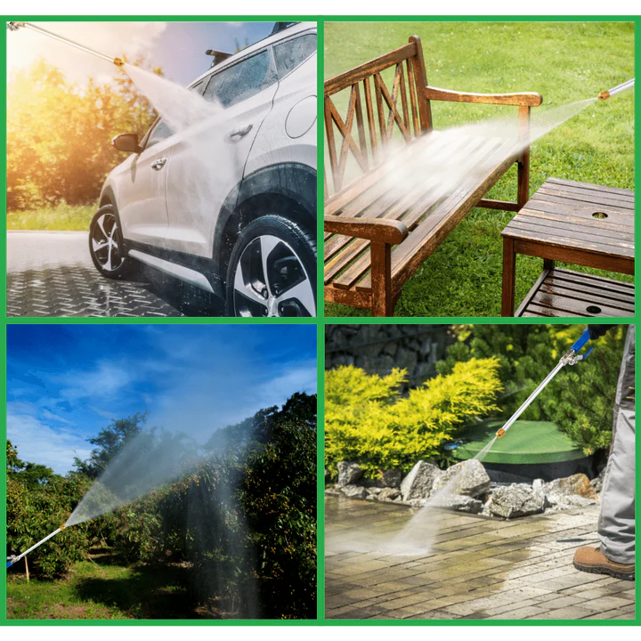 UnbelievableWasher™ Attacco universale per idropulitrice per tubi da giardino