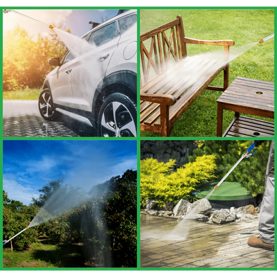 UnbelievableWasher™ Attacco universale per idropulitrice per tubi da giardino