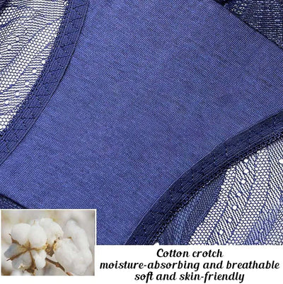 Seta Biancheria intima fatta a mano in pizzo