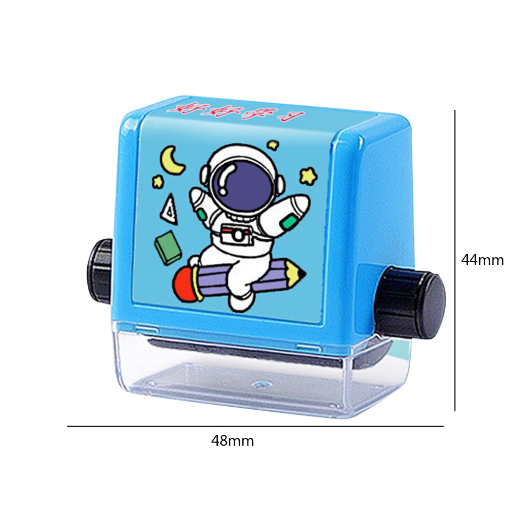 4 timbri a rullo matematici intelligenti