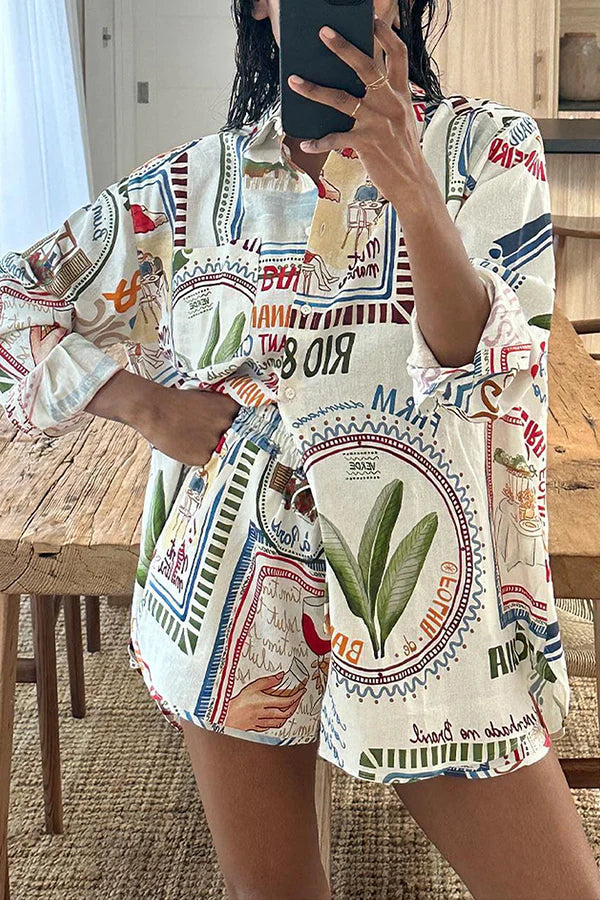 Multi-elemento puzzle moda due pezzi set