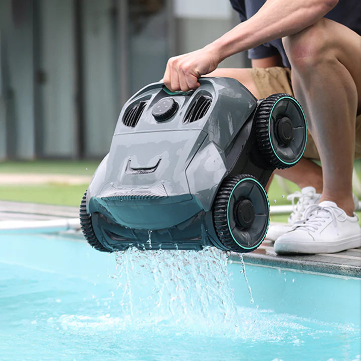 Pulitore a batteria per piscine - Aspiratore per piscine interrate di grandi dimensioni