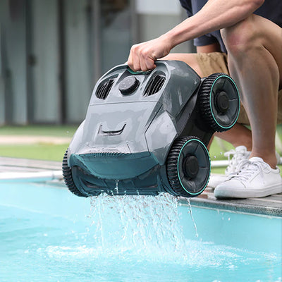 Pulitore a batteria per piscine - Aspiratore per piscine interrate di grandi dimensioni