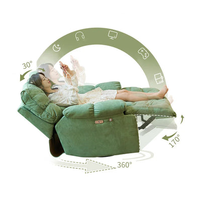 Sedia a dondolo multifunzionale per sedersi e sdraiarsi
