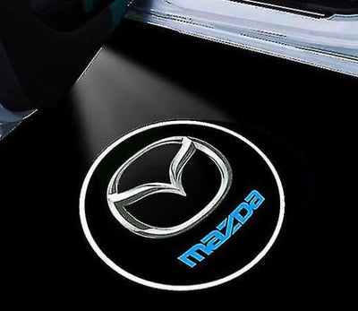 Proiettore di luce di benvenuto con logo 3D della porta dell'auto