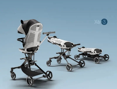 Carrozzina da viaggio leggera e facile da piegare