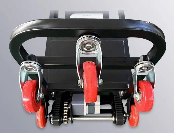 Trasportatore elettrico cingolato a scala