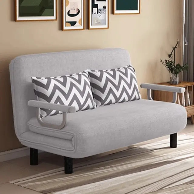 Pratico divano letto pieghevole con tessuto traspirante