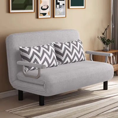 Pratico divano letto pieghevole con tessuto traspirante