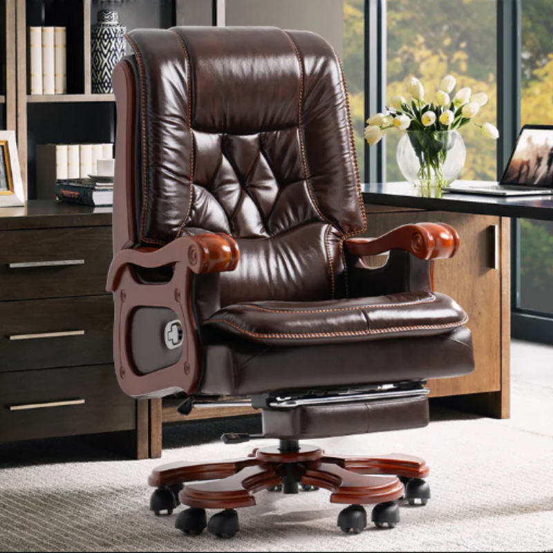 Sedia da ufficio massaggiante di lusso