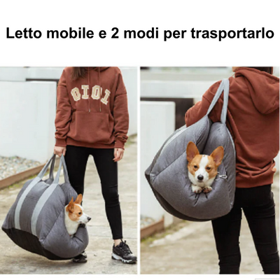 Letto per seggiolino auto per cani