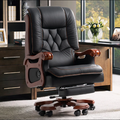 Sedia da ufficio massaggiante di lusso