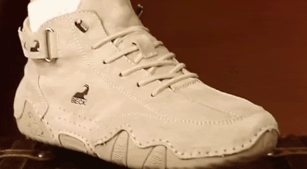 Wabra™ Scarpa impermeabile da uomo in pelle scamosciata