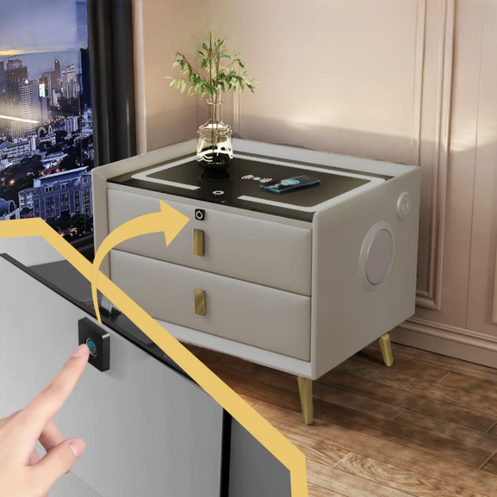 Comodino intelligente Ricarica senza fili