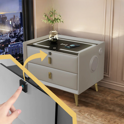 Comodino intelligente Ricarica senza fili