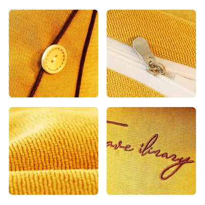 Cuscino triangolare per poggiatesta