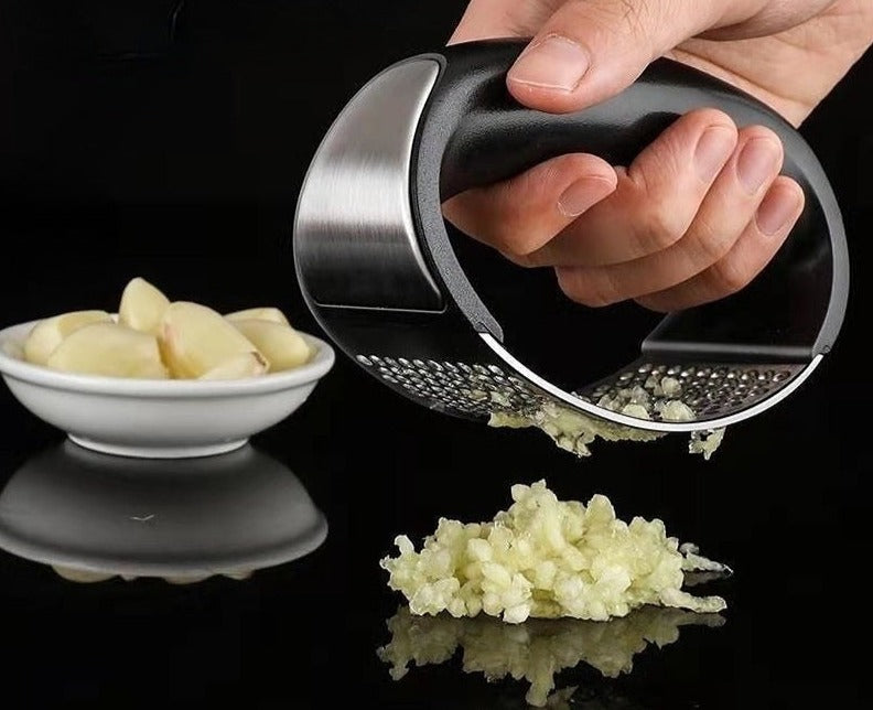 Smerigliatrice per aglio in acciaio inox