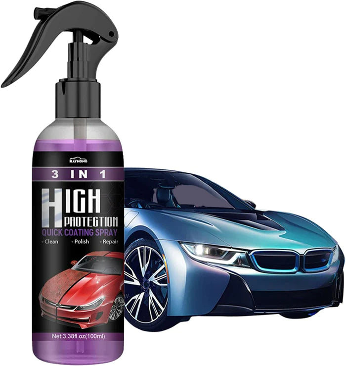 3 in 1 Spray di rivestimento rapido per auto ad alta protezione