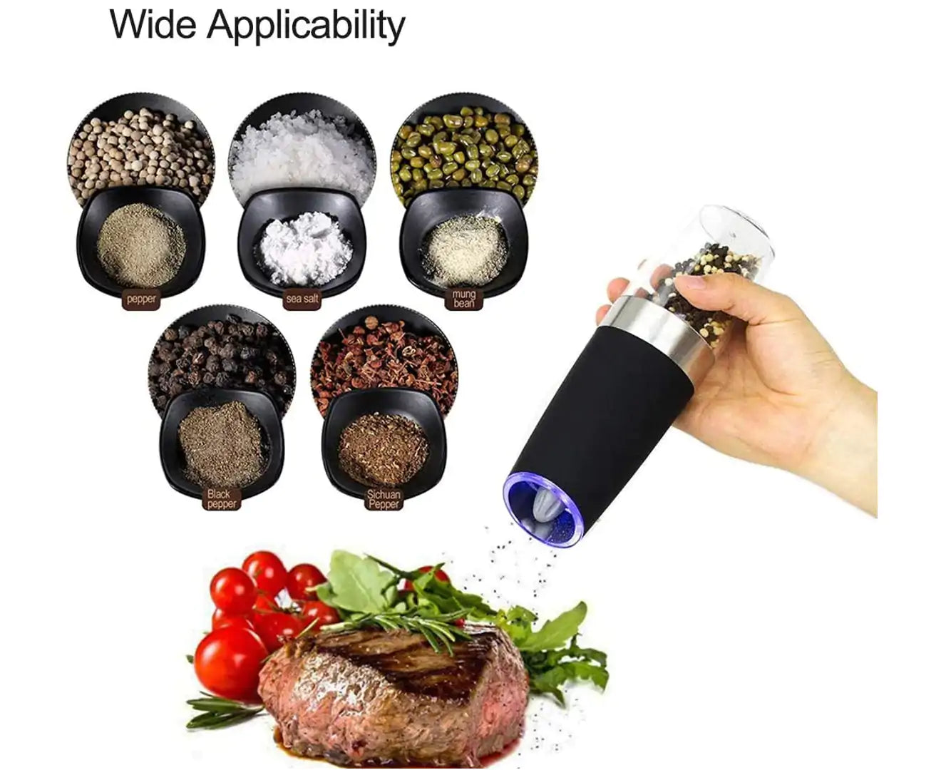 Macina sale e pepe automatico elettrico