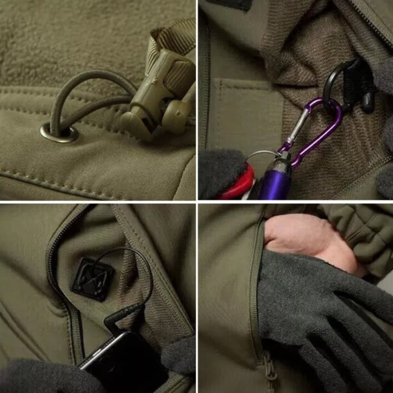 Giacca Antivento E Impermeabile Da Uomo