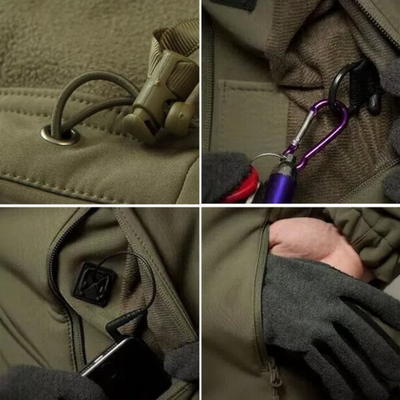 Giacca Antivento E Impermeabile Da Uomo