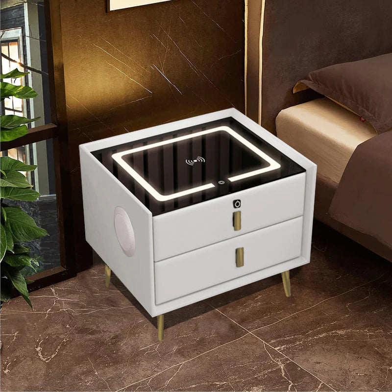 Comodino intelligente Ricarica senza fili