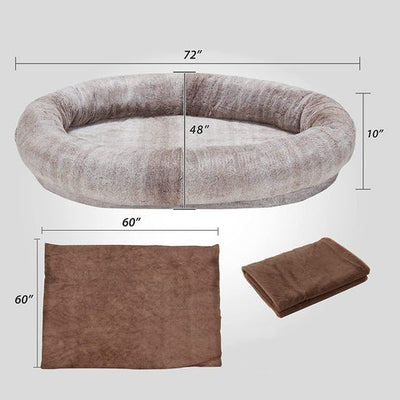 Pacchetto di letti per cani umani