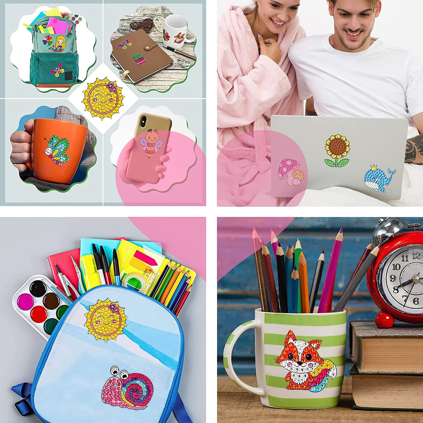 Diamond Painting™ - Creativi con i diamanti - Kit di adesivi