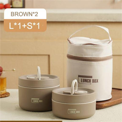 CONTENITORE PORTATILE ISOLATO PER IL PRANZO