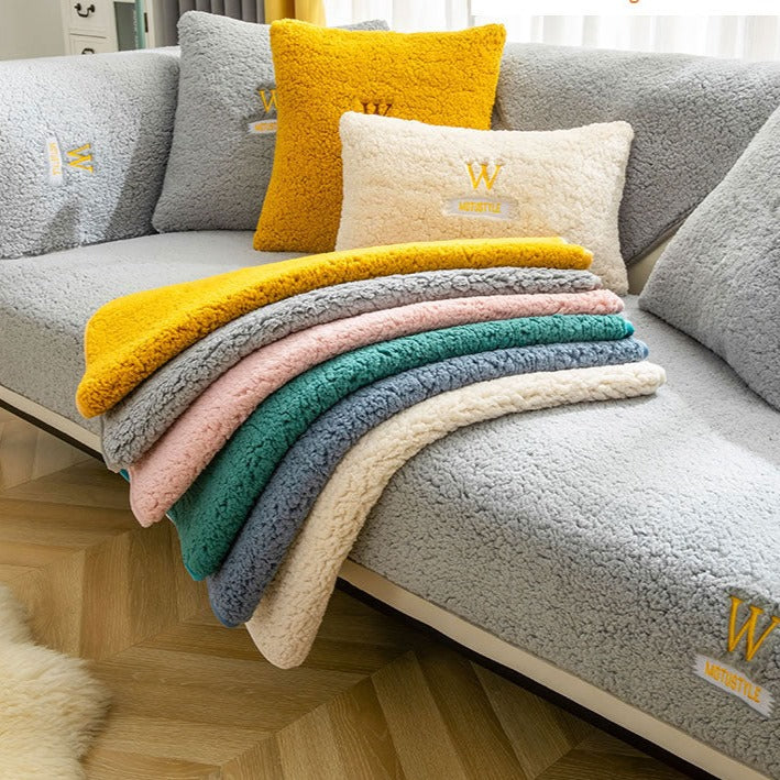Coperta per divano spessa