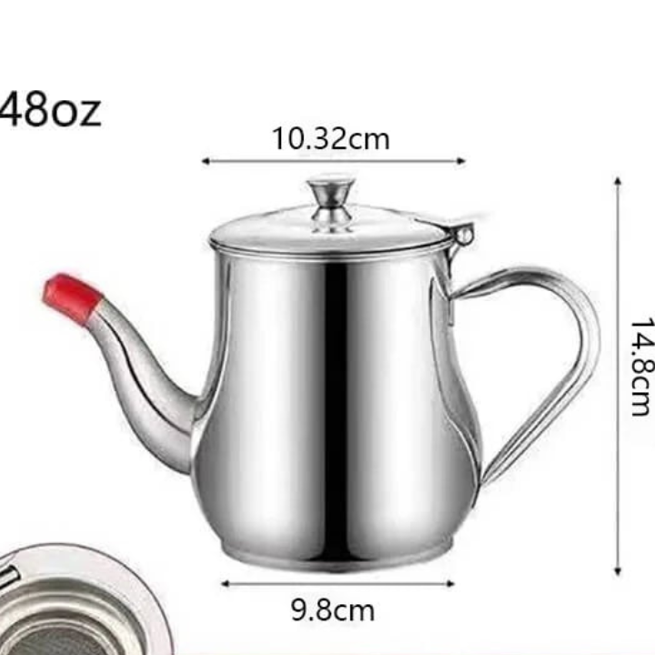 Filtro per olio in acciaio inox