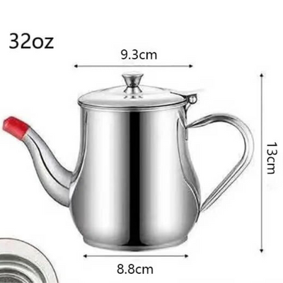 Filtro per olio in acciaio inox