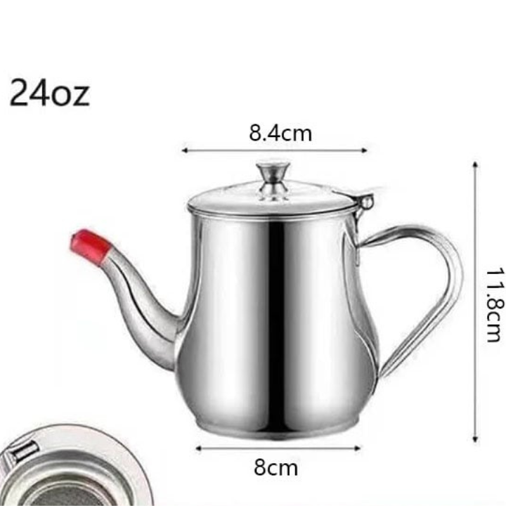 Filtro per olio in acciaio inox