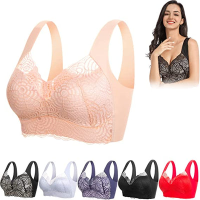 Reggiseno detox  senza fili in pizzo per donna