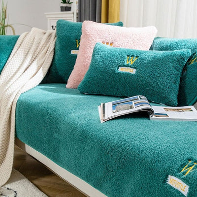 Coperta per divano spessa