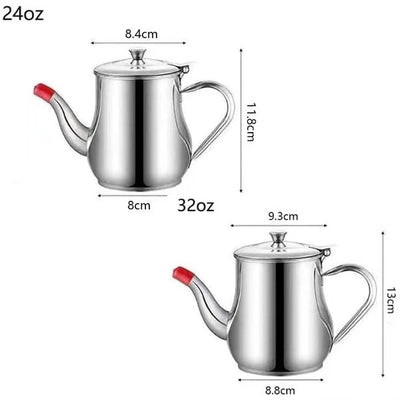 Filtro per olio in acciaio inox