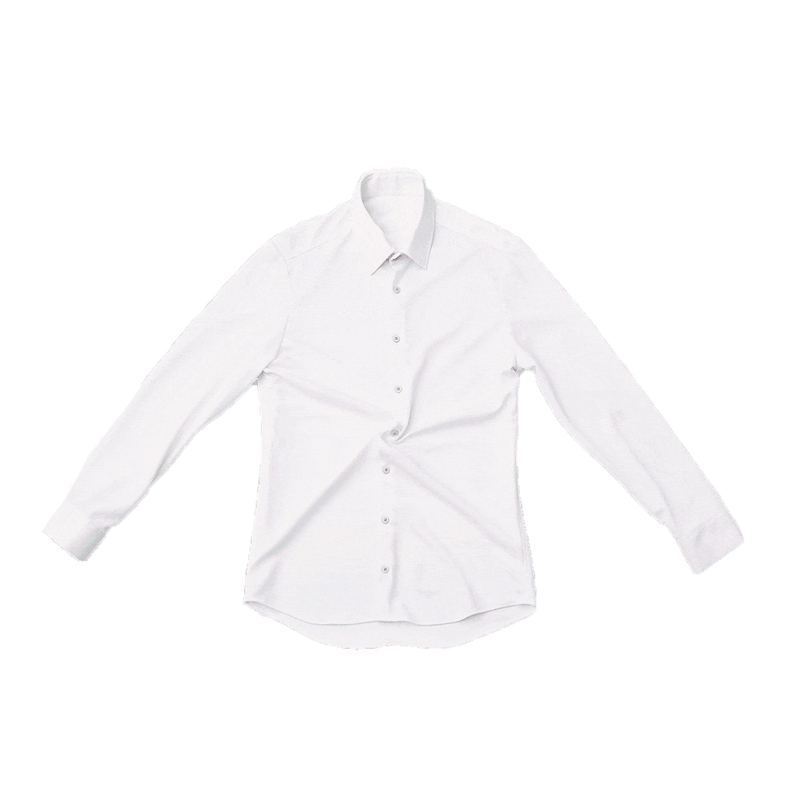 Camicia Confort Plus liscia ed elastica antipiega