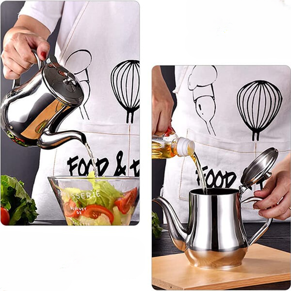 Filtro per olio in acciaio inox