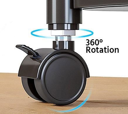 Carrello regolabile per frutta e verdura con ruote