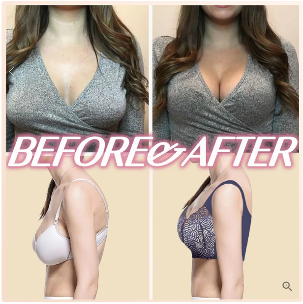 Reggiseno detox  senza fili in pizzo per donna