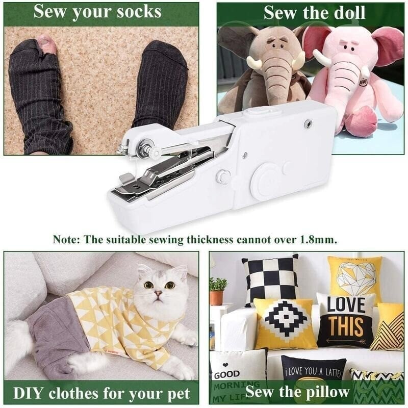 Mini macchina per cucire elettrica
