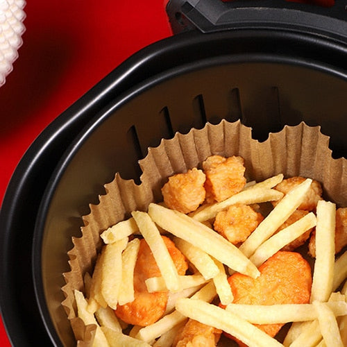 FODERA DI CARTA PER FRIGGITRICE AD ARIA (50 PEZZI)