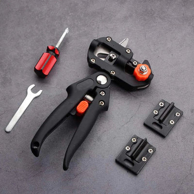 Strumento 2 in 1 per innesto e taglio da giardino