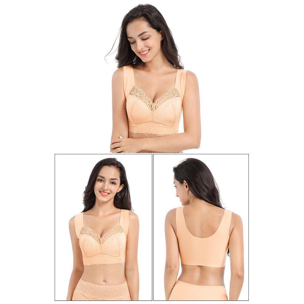 Reggiseno detox  senza fili in pizzo per donna