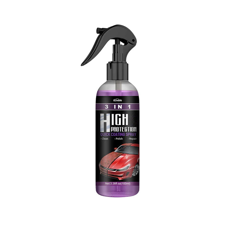 3 in 1 Spray di rivestimento rapido per auto ad alta protezione