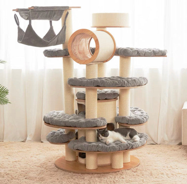 Wabra™ ﻿ torre di gioco per gatti multifunzionale