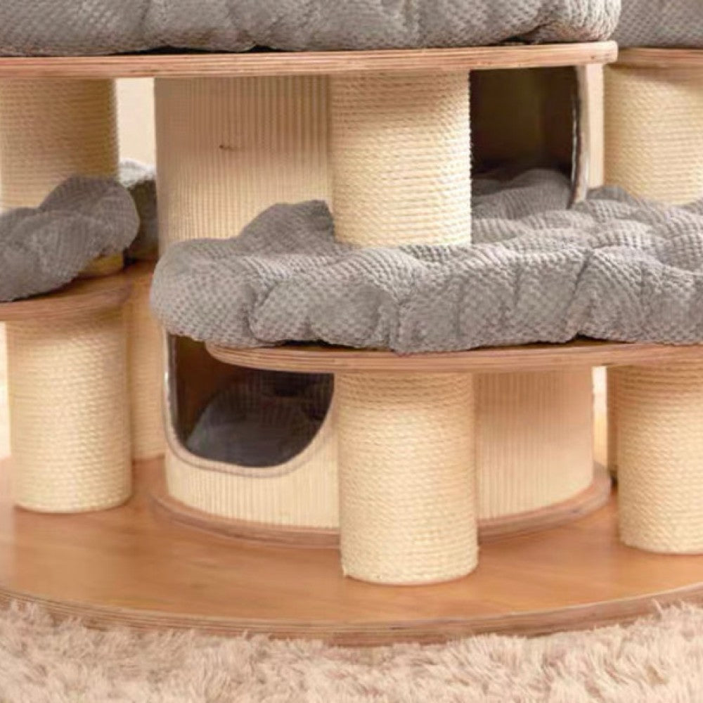 Wabra™ ﻿ torre di gioco per gatti multifunzionale